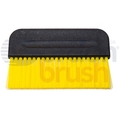 Gordon Brush 3-1/2"x3/8" .016" Static Dissipative Nylon Bristle Short Handle Brush 900437ESD-016